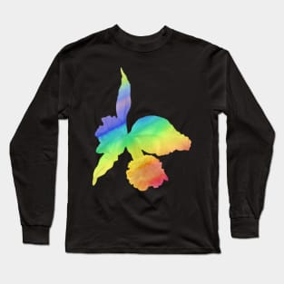 Bright rainbow flower Long Sleeve T-Shirt